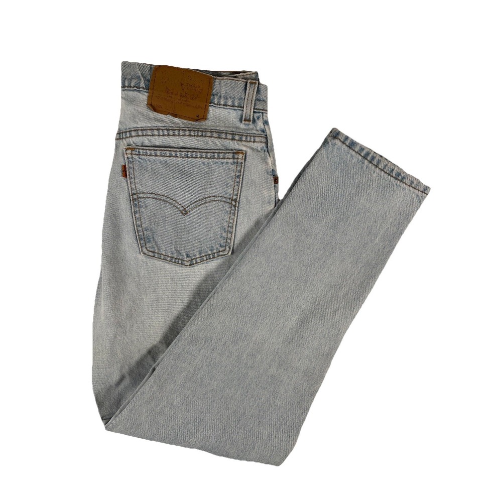 Vintage 90s Levis Orange Tab 921 Faded Washed Jeans Womens 14 32x30 Tapered Fit‎